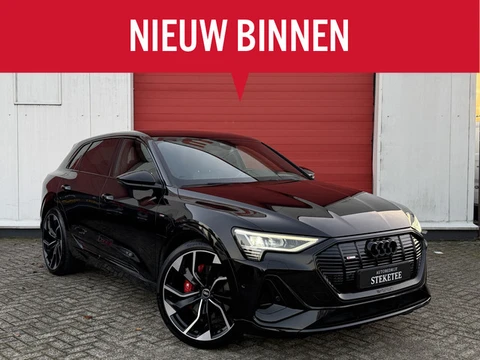 Audi e-tron 55 quattro S edition 95 kWh | SoH 92% | Pano | Luchtvering | Rijklaar inclusief 1 jaar B