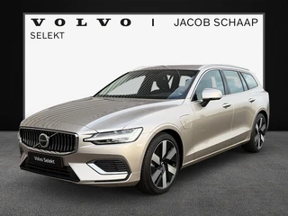 Volvo V60 T6 AWD 350PK Plug-in Hybrid Essential Bright | 19"LMV | Leder | Stuur & Stoelverwarming | 