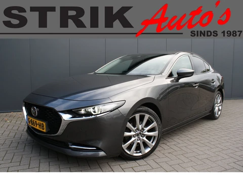 Mazda 3 2.0 e-SkyActiv-X M Hybrid 180 Luxury - LEDER - BTW AUTO - 2e EIGENAAR