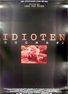THE IDIOTS ( IDEOTERNE ) filmposter.