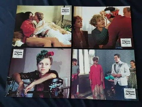 STORIA DE PIERA lobbycard set.