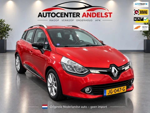 Renault Clio Estate 0.9 TCe Limited, Trekhaak, Cruise, Pdc, Navi, Geen import, Nap!
