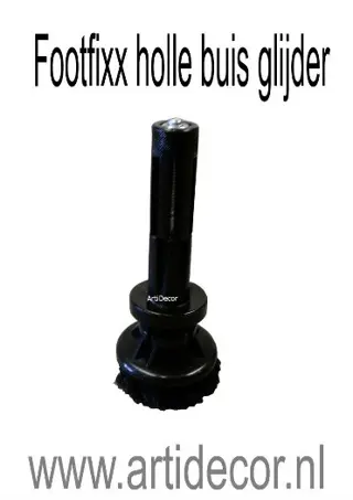 Footfixx holle buis glijder