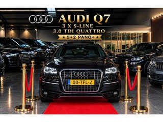 Audi Q7 3 X S-Line 3.0 TDI QUATTRO 5+2 PANO+