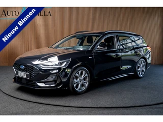 Ford FOCUS Wagon 1.0 EcoB Hybrid ST Line Navi Camera Climate Stuurverwarming Stoelverwarming PDC Zwa