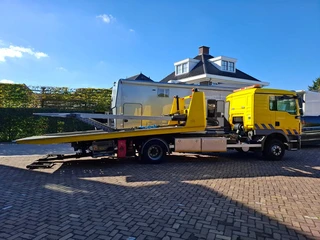MAN TGM 12.250 Falkom / schuifplateau + bril, doppelstock