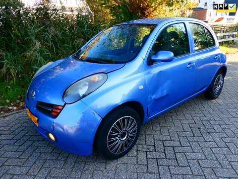 Nissan Micra 1.2 Visia 80pk 5-DEURS Airco EXPORT INRUILKOOPJE ZO MEE