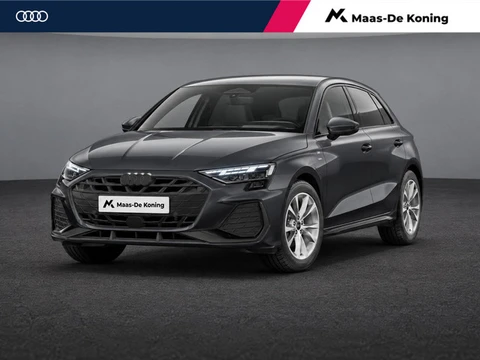 Audi A3 e-hybrid S edition 204 PK · Afneembare trekhaak · Optiekpakket zwart plus · Privacy glas