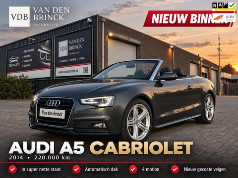 Audi A5 Cabriolet 2.0 TFSI quattro Sport Edition s-line
