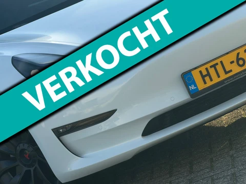 Tesla MODEL 3 Long Range AWD 75 kWh - Pearl White - Panorama/Leder/Trekhaak - SoH 93%