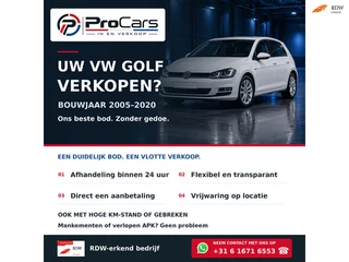 Volkswagen Golf verkopen? Snel en eenvoudig!