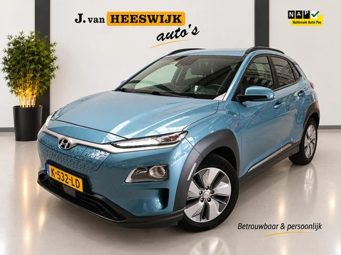 Hyundai Kona EV Limited 64 kWh Head up | Stoel koel+verwaming | Keyless | SOH 98,8% Camera + parkeer