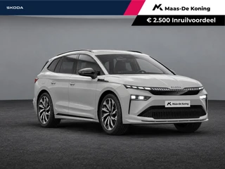 Škoda Enyaq iv Sportline Tour Edition 286 Pk | Trekhaak | Panoramisch schuif/kanteldak | 21'' supern