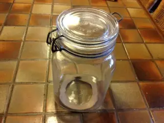 WECKPOTTEN - NIEUW - met beugelsluiting - 1,5 liter