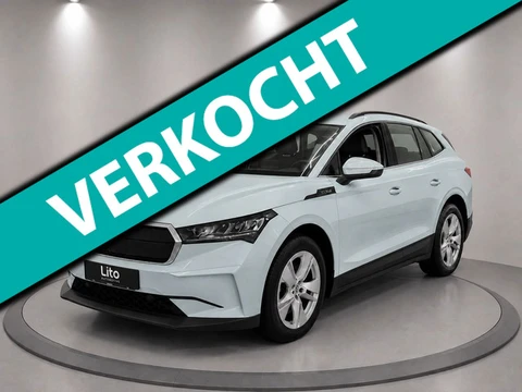 Skoda Enyaq iV 60|LEDER|NAVI|AIRCO|NL-AUTO|NAP|ELECTRIC|