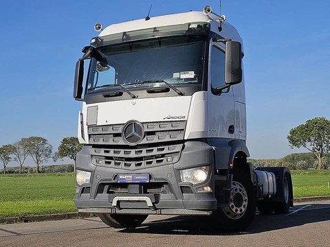 MERCEDES-BENZ ACTROS 1840 StreamSpace 230 German truck PTO+Hydraulics Alcoa's