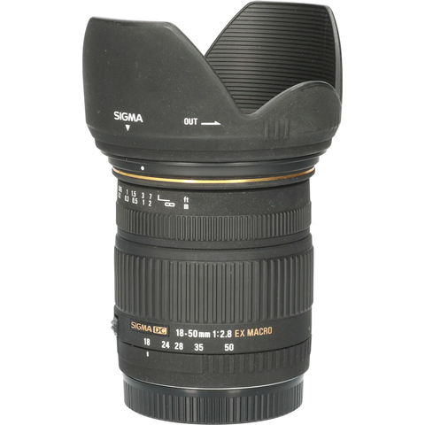 Tweedehands Sigma 18-50mm f/2.8 EX DC Canon CM0263