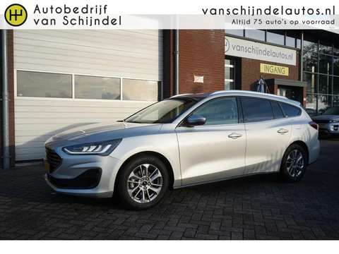 Ford FOCUS Wagon 1.0 ECOBOOST 155PK HYBRID TITANIUM *NL AUTO* 1500KG TREKGEWICHT KEURIGE NETTE STAAT