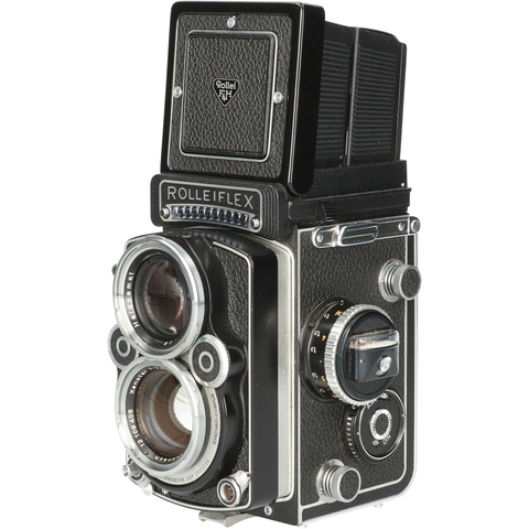 Tweedehands Rollei Rolleiflex 2.8F Whiteface Xenotar 80/2.8 CM0266