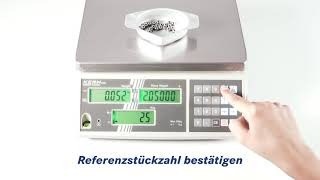 Telweegschalen. KERN CXB en Kern CXB-M