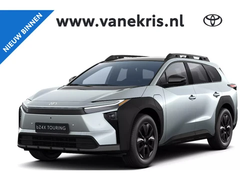 Toyota bZ4X Touring Executive AWD 75 kWh, Inruilpremie €3.000,- PANO, 1500 Kg trekgewicht, Synthetic
