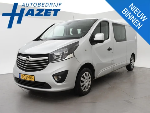 Opel Vivaro 1.6 CDTI L2H1 6-PERS DUBBEL CABINE *77.088 KM* + 1e EIGENAAR | AIRCO | CRUISE | DAB | NA