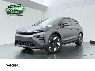 Škoda Elroq 85 RS 4X4 340 PK | Adaptief Onderstel | Graphite grey matt | Trekhaak | Head-up display 