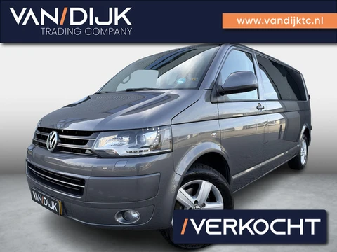Volkswagen Transporter 2.0 TDI L2H1 DC Comfortline ✓Marge ✓Automaat ✓5 persoons ✓Rijklaarprijs ✓Bi-X