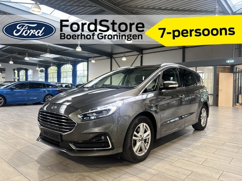 Ford S-Max 2.5 HYBRID 190 pk Titanium | Trekhaak | 7-zitter | Winter Pack | Adapt. cruise | El. a. k