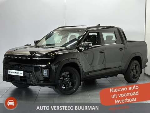 KGM Musso EV Titanium 80.6 kWh 4WD Luxe lederen bekleding, Stoelverwarming en ventilatie, Schuifdak,