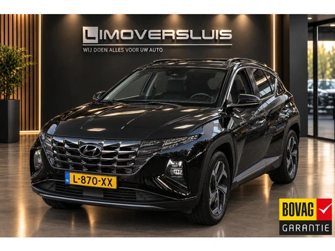 Hyundai Tucson 1.6 T-GDI HEV Premium Sky 100% Dealer onderhouden | Schuifdak | Leder | Memory | 12 m
