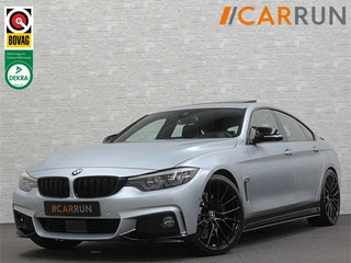 BMW 4 Serie Gran Coupé 440i xDrive M-Sport | Frozen Silver | Schuifdak | ACC | Individual Leder | Or