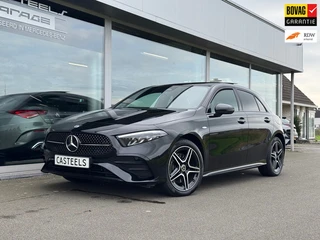 Mercedes-Benz A-klasse 250 e AMG Advancedplus Night-pakket automaat , panoramaschuifdak , Burmester 