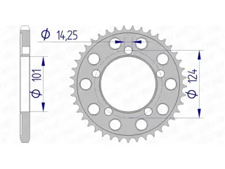 ACHTER TANDWIEL KTM 990 SM + SMT 2009 - 2010