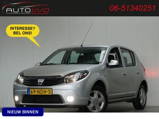 Dacia Sandero 1.2 Blackline. AIRCO EL. RAMEN + SPIEGELS TREKHAAK LMV