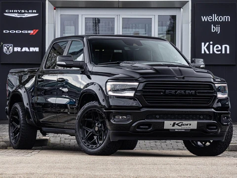 Dodge Ram 1500 5.7 V8 4x4 Crew Cab Laramie Night | Pano | Luchtvering | LPG | Harman Kardon | Memory
