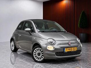 Fiat 500 C 1.0 Hybrid Lounge (6-BAK, BLUETOOTH, MULTIMEDIA, PARKEERSENSOREN, CRUISE CONTROL, GOED ON