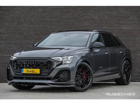 Audi Q8 60TFSI-e 490Pk | Quattro | Competition | Luchtvering | Panoramadak | 'S' Sportstoelen | Spoi