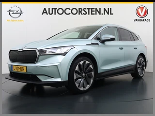 Škoda Enyaq iV 80 204PK SOH 90% Leder Panoramadak 21" Lmv Stuurverwarming Camera Keyless entry Apple