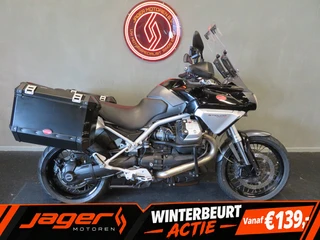 Moto Guzzi STELVIO 1200 8V ABS KOFFERS (bj 2010)