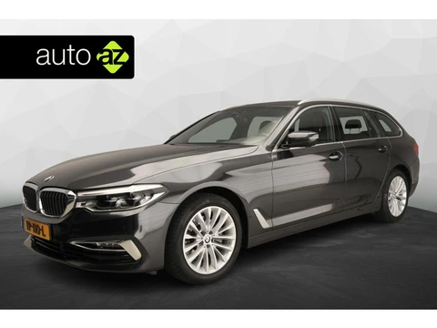BMW 5 Serie Touring 520i Luury Line / HIFI / Park assist / Leder / Trekhaak / Comfortstoelen / LED /