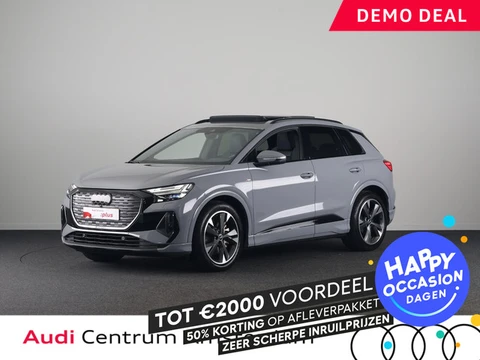 Audi Q4 e-tron 45 quattro S Edition Competition 82 kWh 286pk | Panoramadak | Parkeercamera | Adaptie