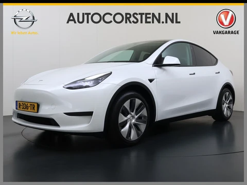 Tesla Model Y RWD 300PK LFP SOH 90% Trekhaak Warmtepomp Leder Camera's Elek.Stoelen+Memory Google®-N