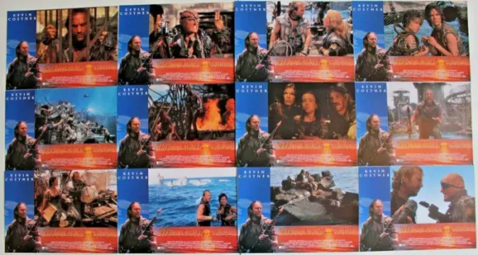 WATERWORLD lobbycard set.