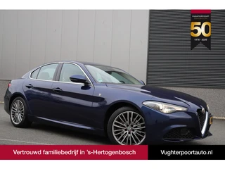 Alfa Romeo Giulia 2.0T TI 200pk Harman-Kardon/*Blue Montecarlo*/Flippers/Leder/Adaptive