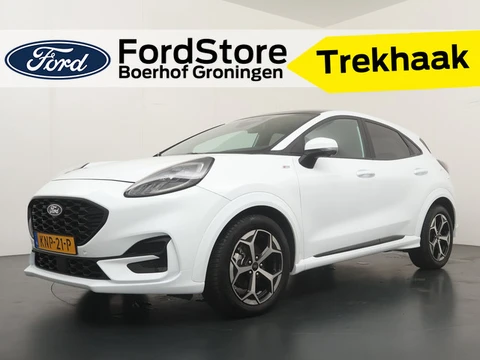 Ford Puma EcoBoost 125 pk Hybrid ST-Line | Trekhaak | Winter Pack | Adapt. Cruise | Pano | FULL LED 