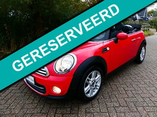 Mini Cabrio 1.6 Cooper 120pk 110.000km. 2e eig. Clima Cruise Leder Navi Historie