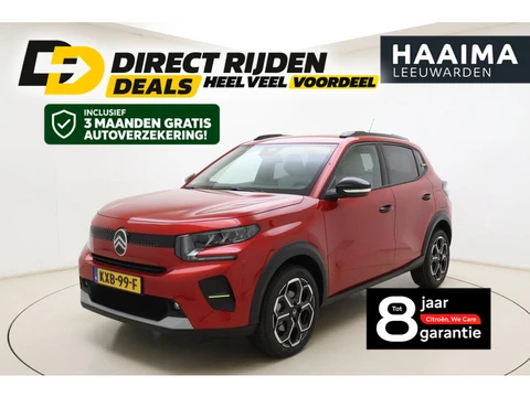 Citroen C3 1.2 Hybrid 110pk Max | Automaat | Comfort seats (extra schuimvulling!) | Stof/kunstledere
