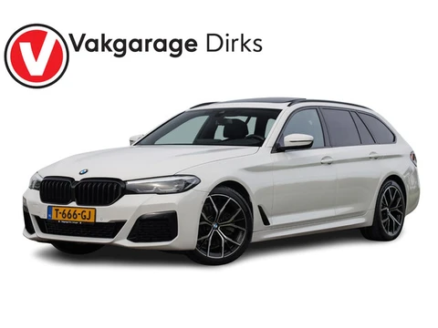 BMW 5-serie Touring 520i M-sport ✅ Pano ✅ Comf. stoelen ✅ Leder