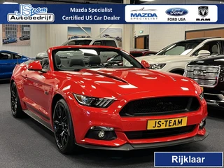 Ford Mustang Convertible 5.0 V8 GT 422PK Automaat Custom Pack Brembo Black Shadow Edition